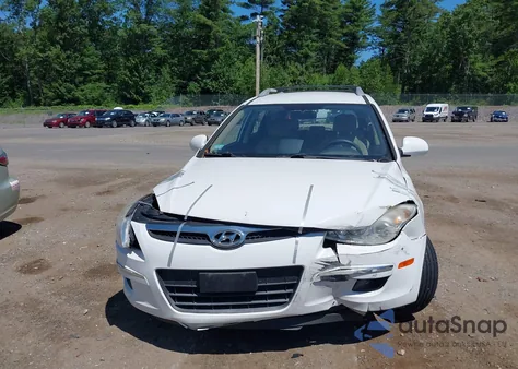 2012 Hyundai Elantra Touring Gls from USA, damaged, VIN KMHDC8AE2CU155160